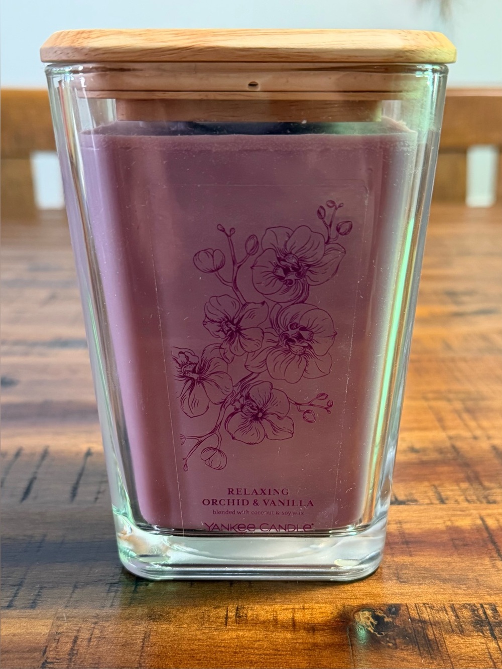 Rare Yankee Candle Large Jar
Relaxing Orchid & Vanilla
19.5oz. 60-85hrs: NWT/NIB